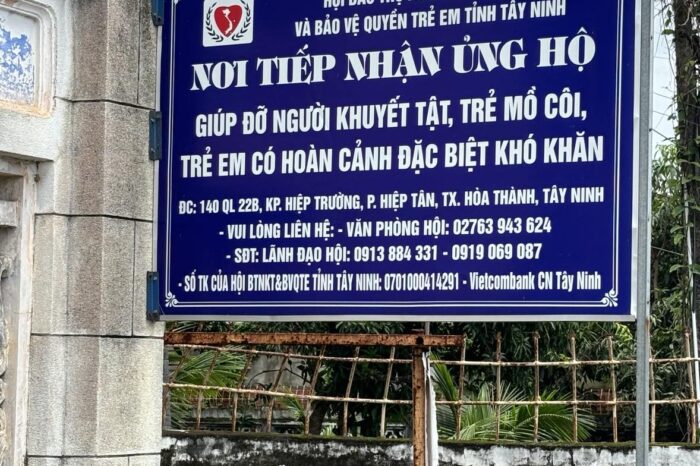 HỘI BẢO TRỢ NGƯỜI KHUYẾT TẬT & TRẺ EM TÂY NINH